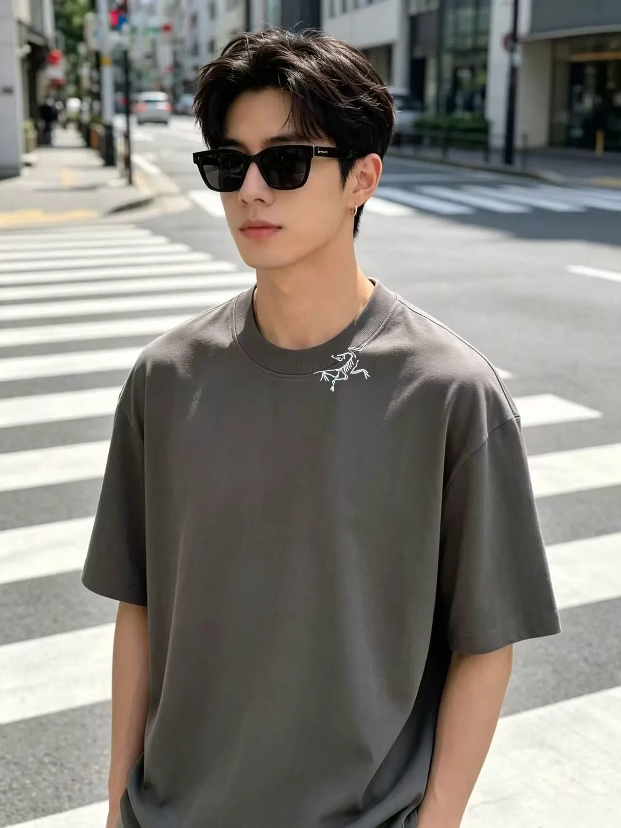 Arc’ter/ logo + New Arrival ， ， ， ， T Same Style。 :Black White Blue Gray Size:S（90-130 ） M（125-140 ） L（135-160 ） XL（160-180 ） XXL（180 ）